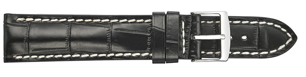 Fleurus Alligator Embossed Leather Watchband 934 - Image 12