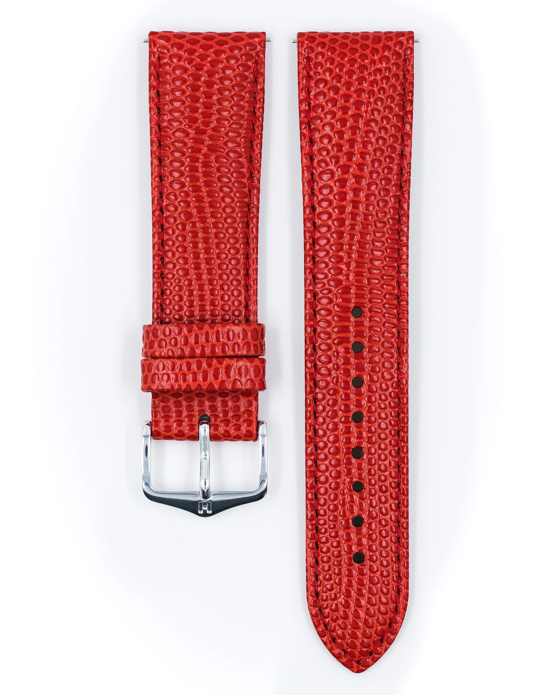 Ladies HIRSCH RAINBOW Lizard Embossed Calfskin Watch Strap 1230 26 - Image 12