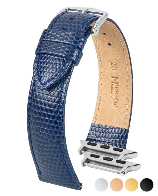 Ladies HIRSCH RAINBOW Lizard Embossed Calfskin Watch Strap 1230 26 - Image 24