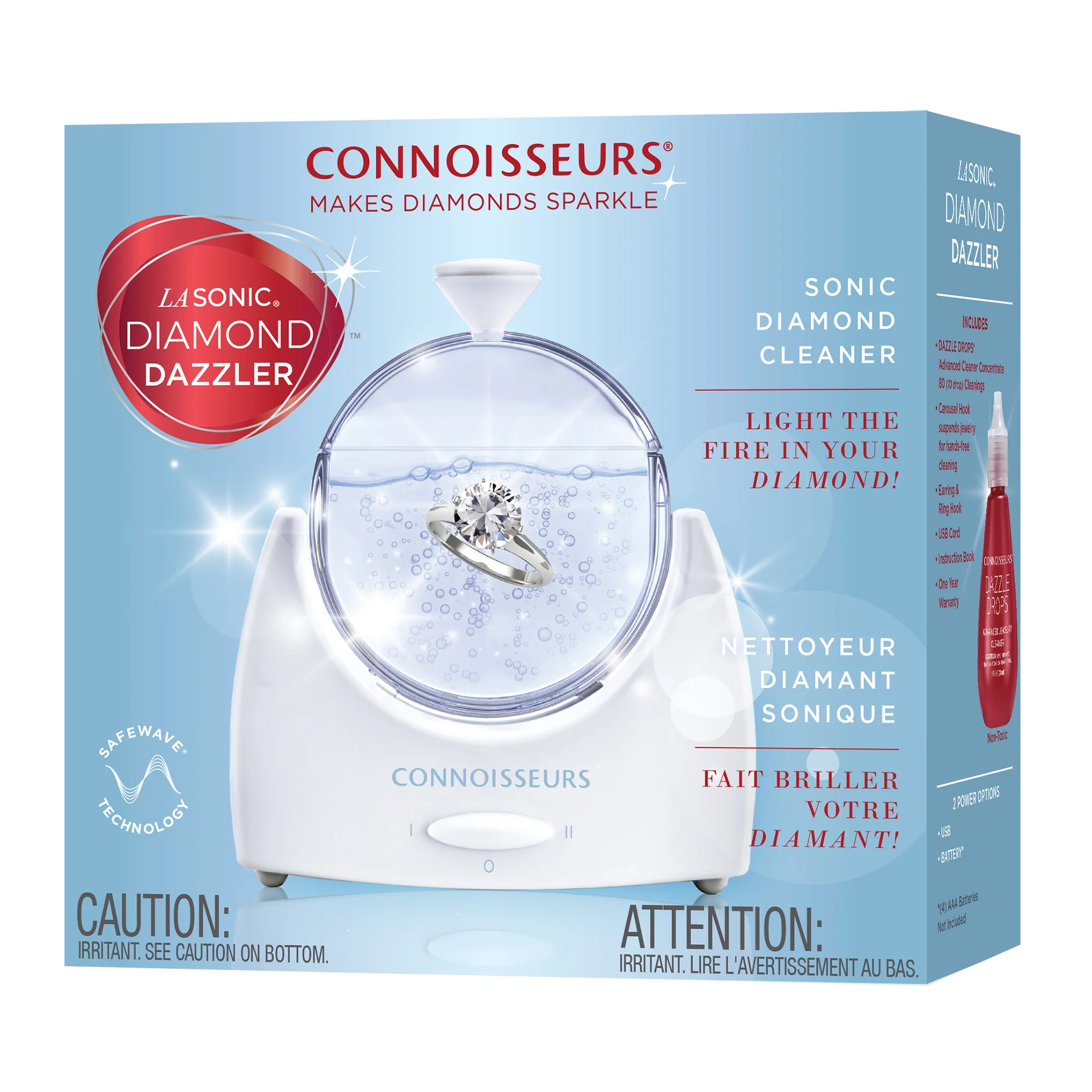 Connoisseurs LaSONIC® DIAMOND DAZZLER with Concentrate 3pk