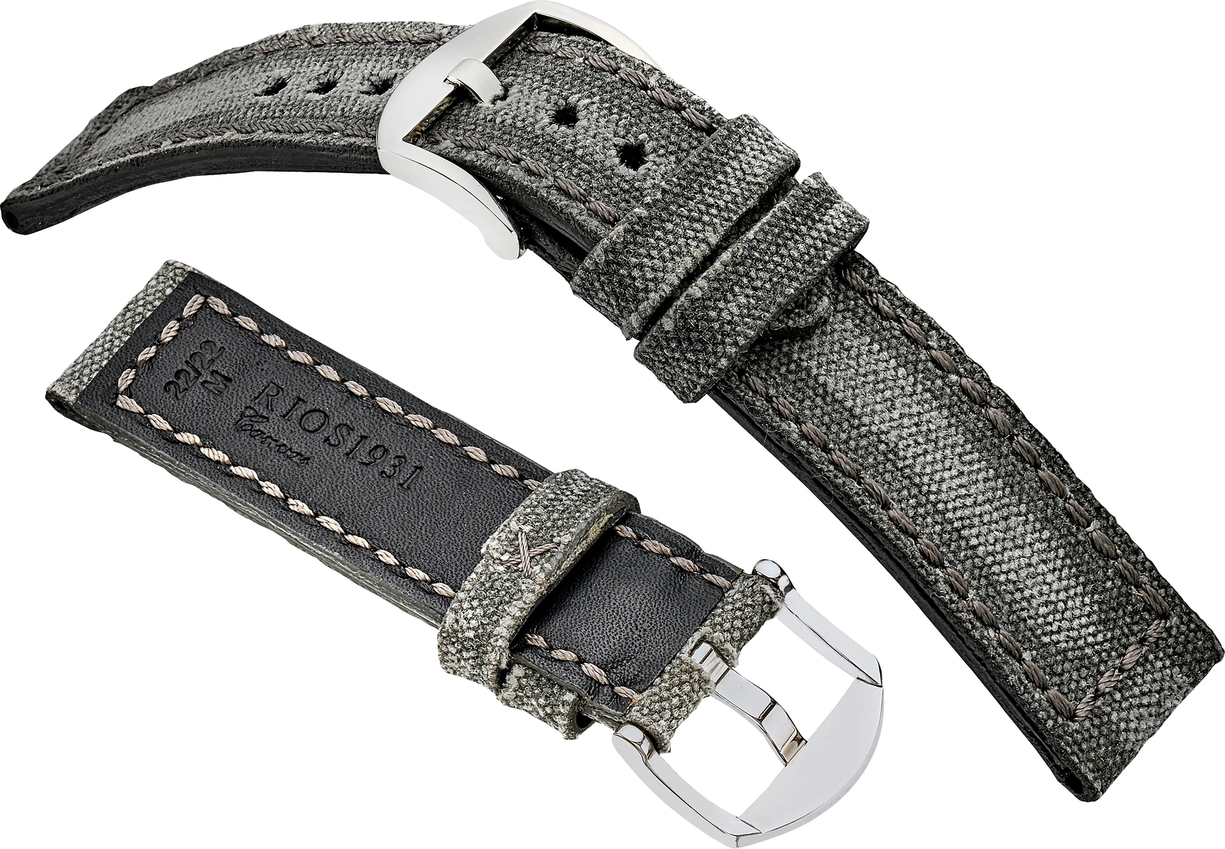 MARYLAND Vintage Canvas Watchband R186 - Image 4