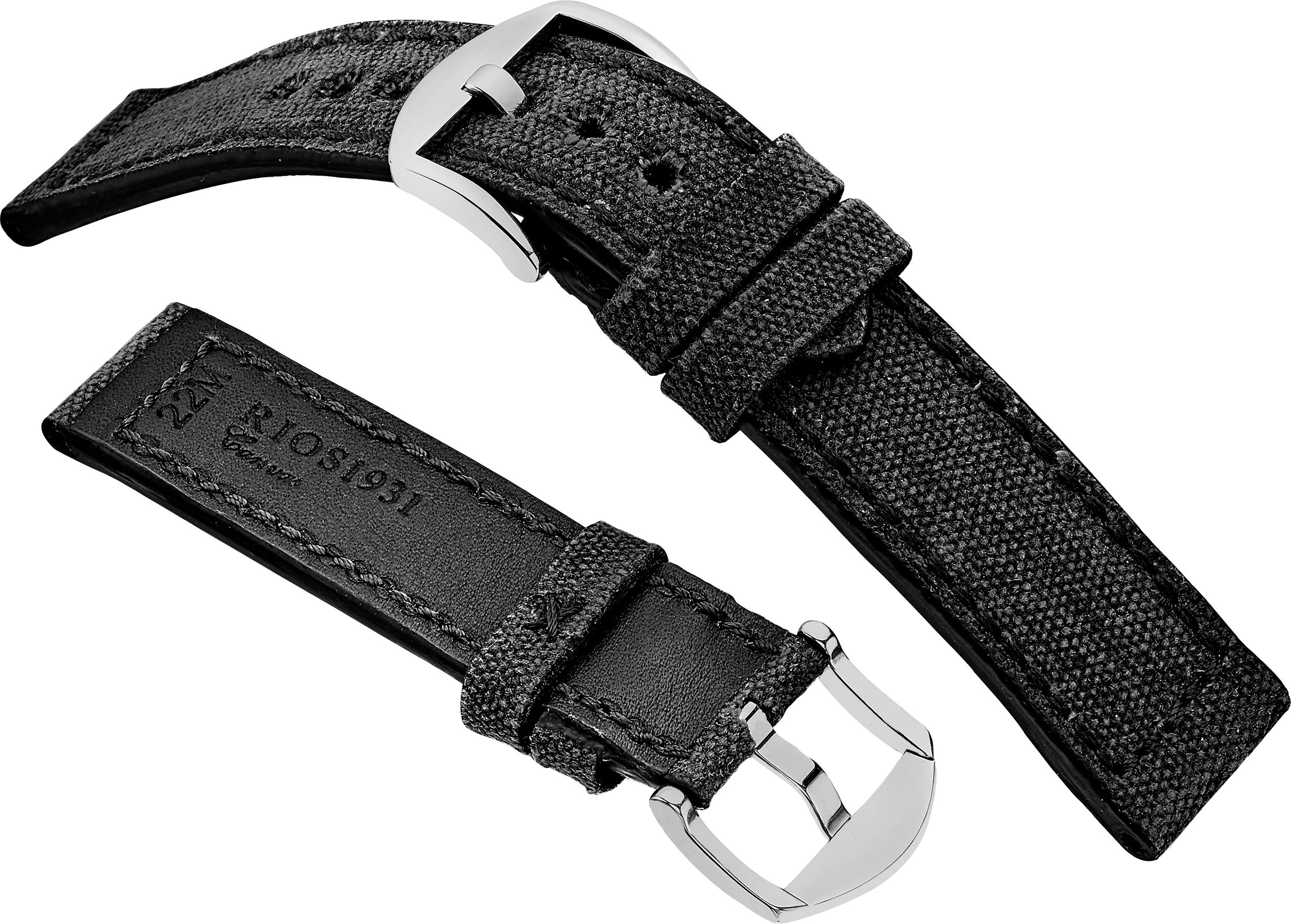MARYLAND Vintage Canvas Watchband R186 - Image 6