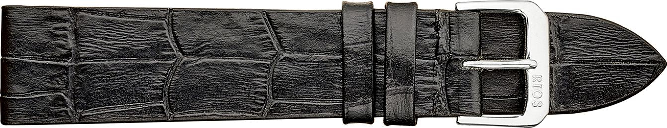 MIAMI Alligator Embossed Leather Watch Strap R35