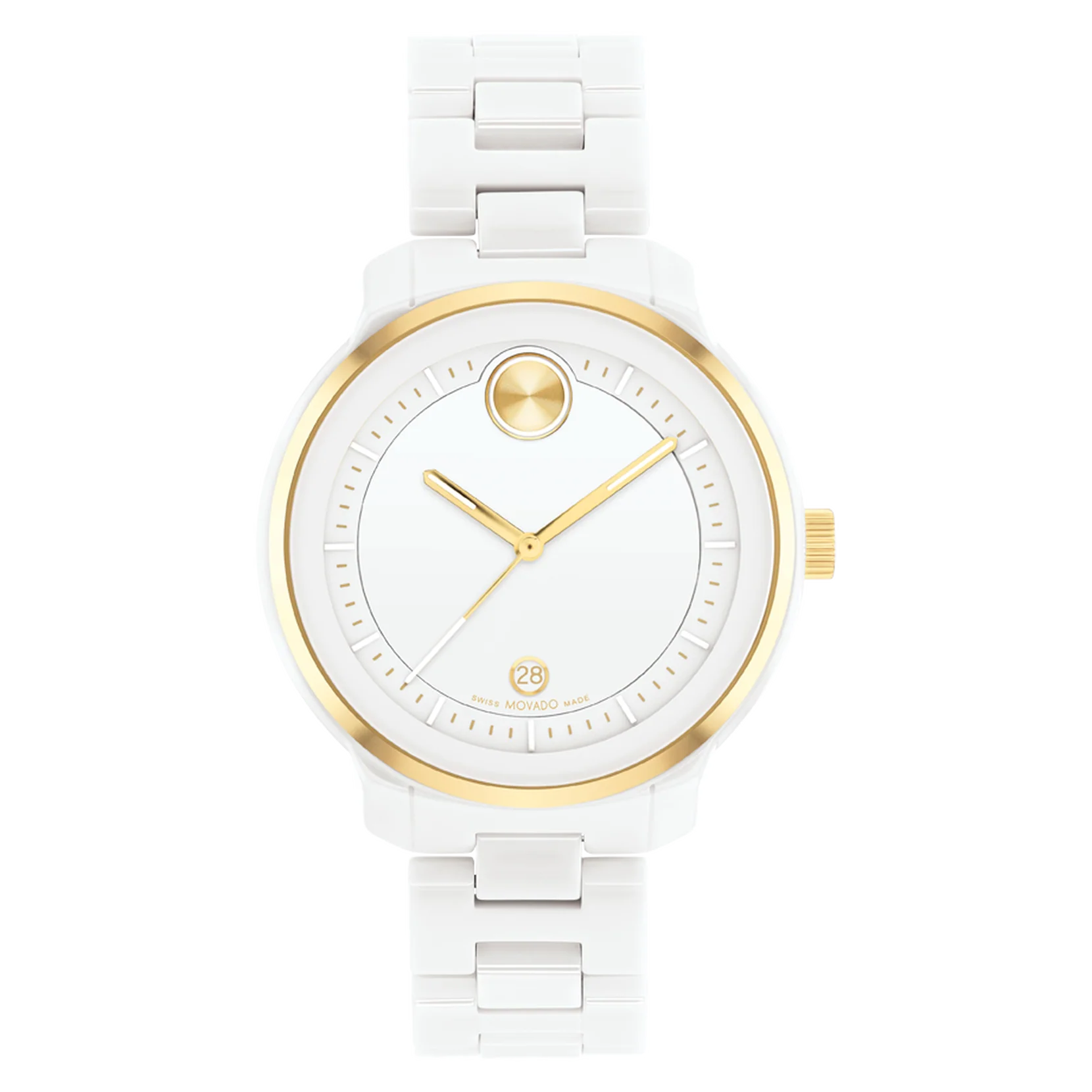 Movado BOLD Ceramic Watch (39mm)