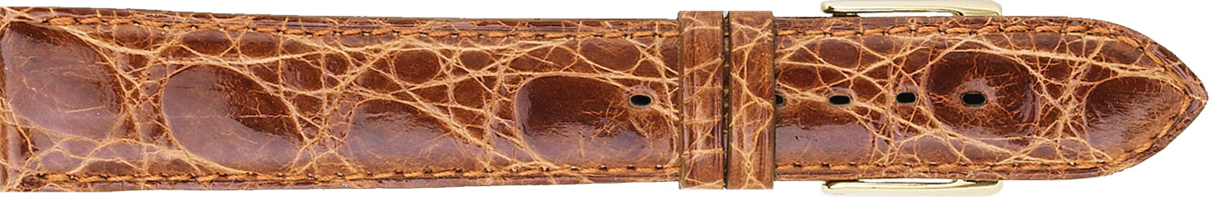 Genuine Crocodile Watch Strap 144 - Image 3