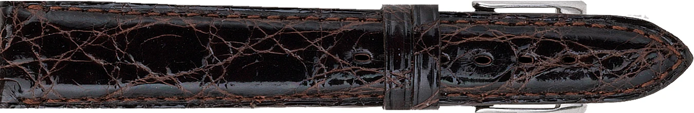 Genuine Crocodile Watch Strap 144 - Image 7