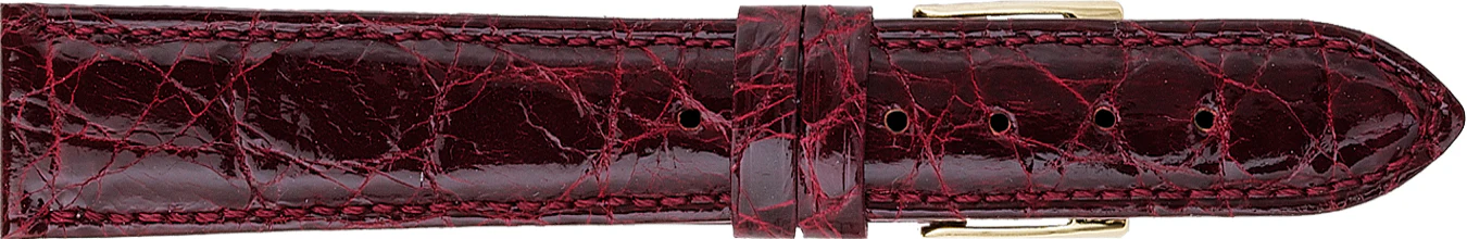 Genuine Crocodile Watch Strap 144 - Image 8
