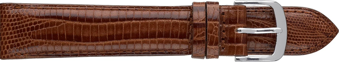 Fleurus Teju Embossed Leather Watch Strap 187 - Image 2