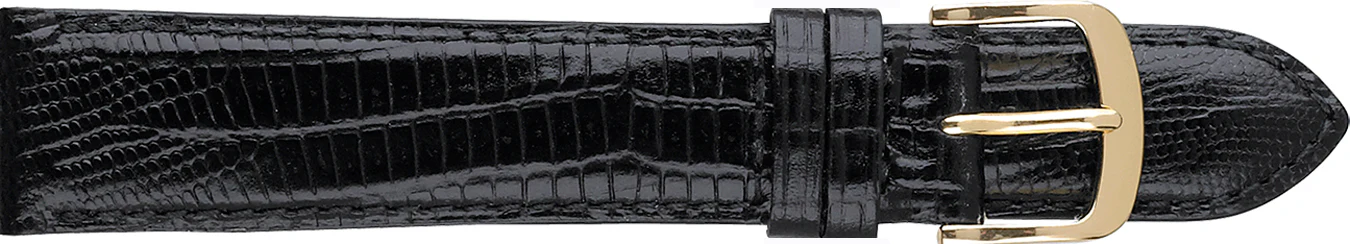 Fleurus Teju Embossed Leather Watch Strap 187 - Image 3