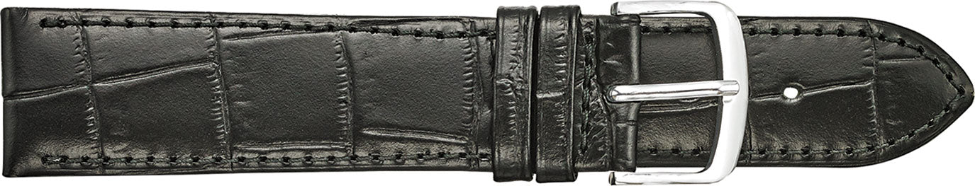Fleurus Alligator Embossed Leather Watch Strap 194 - Image 2