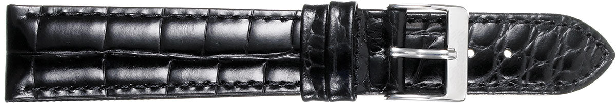 Alligator Embossed Leather Watch Strap 339 - Image 4