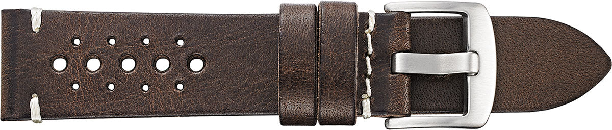 Vintage Leather Watchband with Sports Holes 340