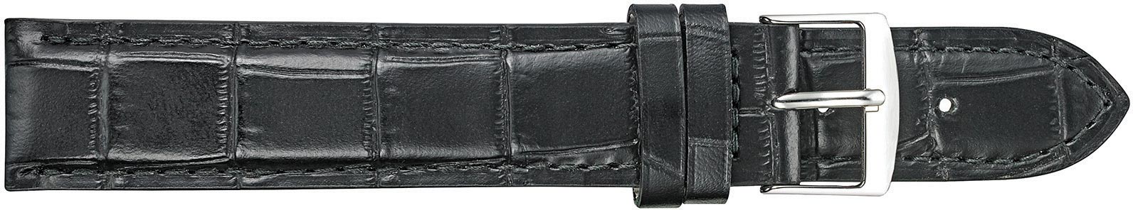 Fleurus Extra Long Alligator Embossed Leather Watchband 384XL