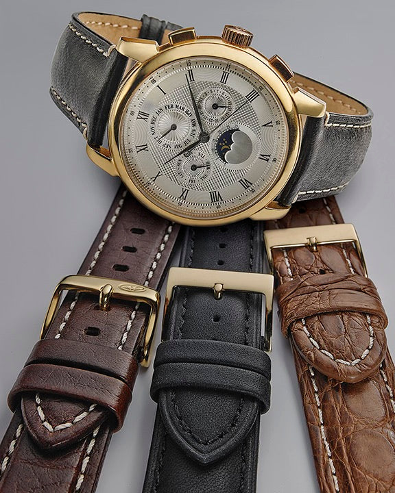 Crushed Leather Watchband 395 - Image 3