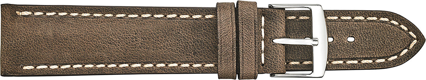 Fleurus Vintage Leather Watch Strap with soft Semi-Padding 506 - Image 7