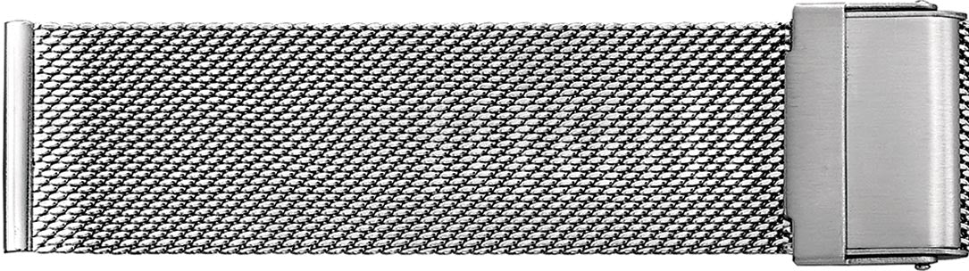 Straight End Mesh Stainless Steel Watchband 510