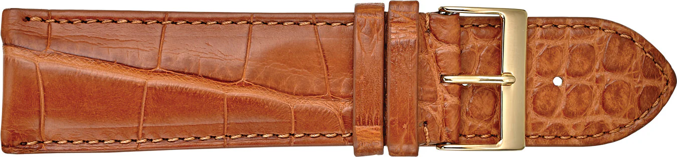 Genuine Louisiana Alligator Watch Strap 874