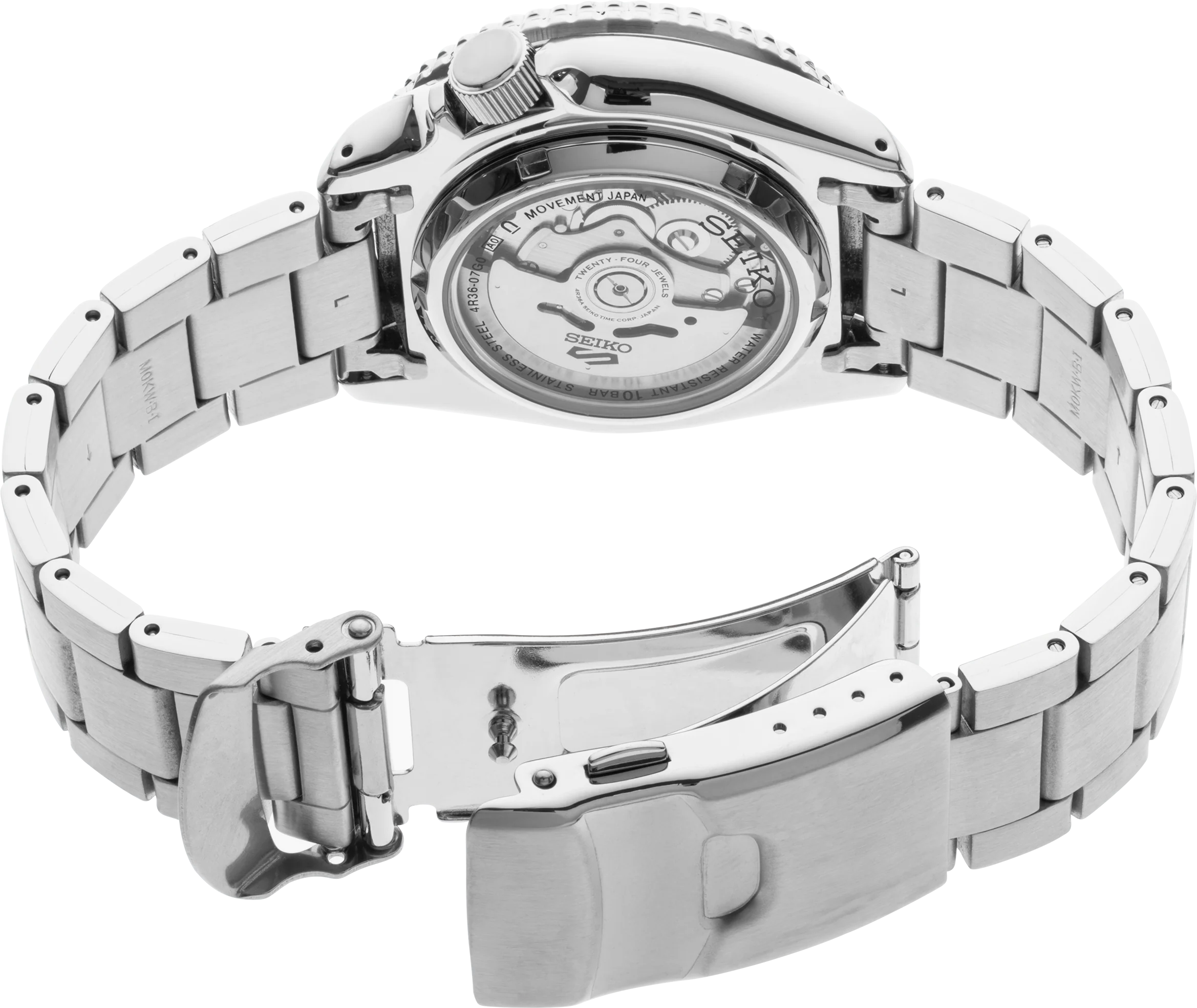 Seiko 5 Sports Blue Sunray Dial - Image 3