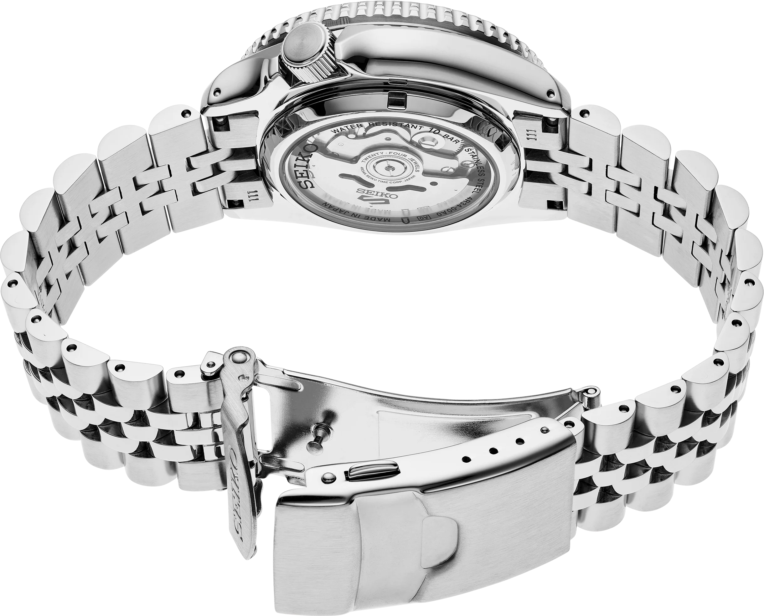 Seiko 5 Sports SKX GMT U.S. Special Creation Dk Grey Dial - Image 3