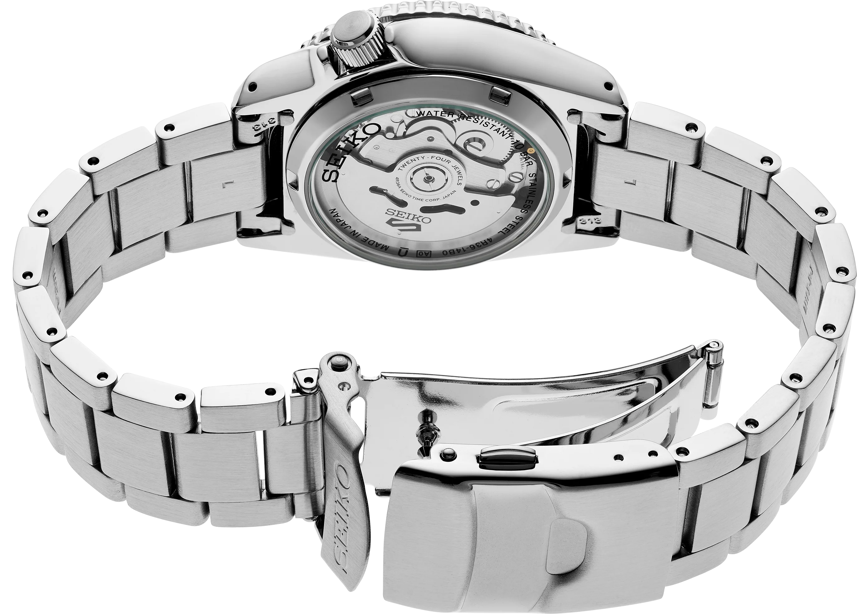 Seiko 5 Sports SKX Mid-Size Beige Sunray Dial - Image 3