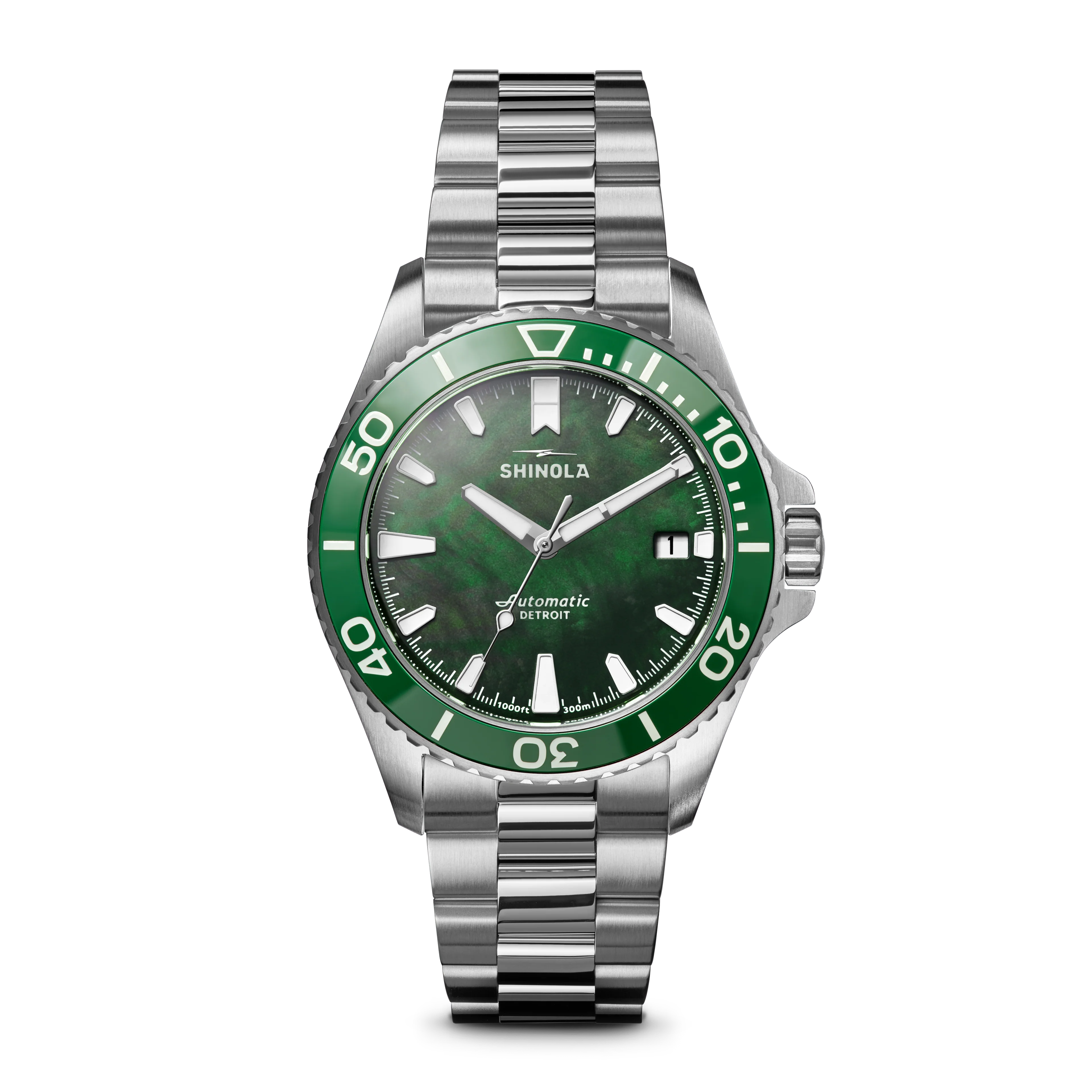 Gift Set: Shinola Monster Ontario 39mm, MOP Silver Bracelet. - Image 4